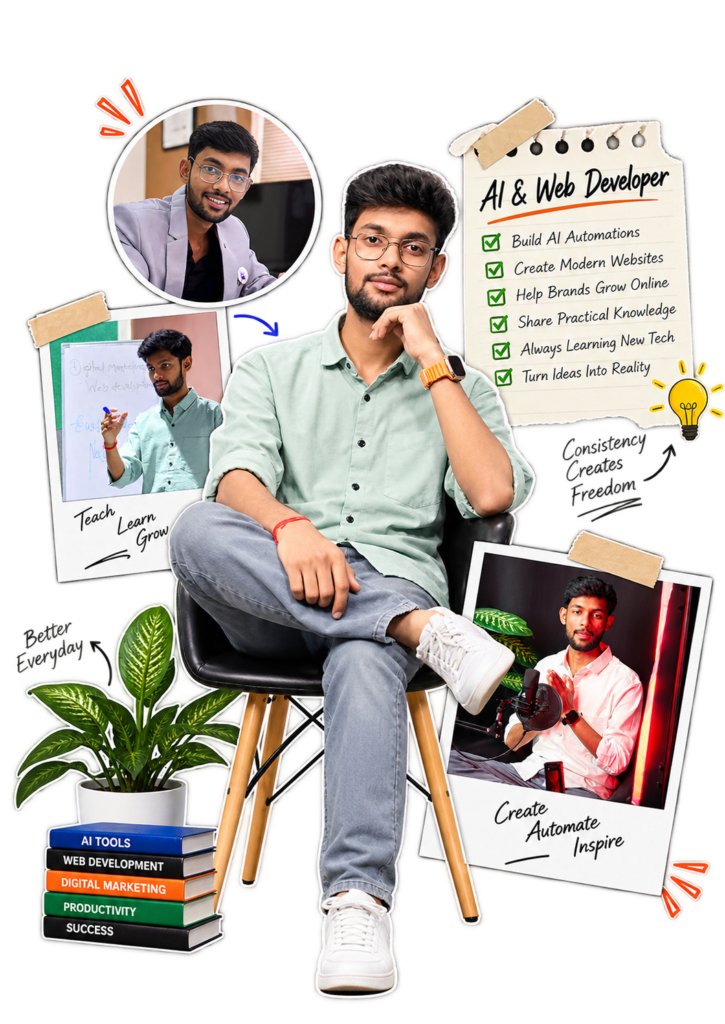 Founder Of EWS Mindcrft Mr. Pranav Jadhav